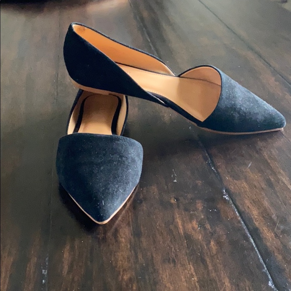 J. Crew Black Flats